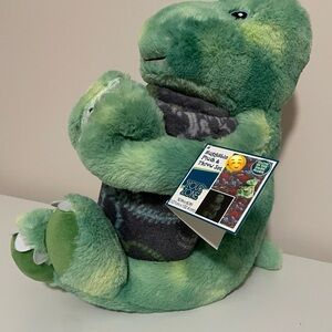 Huggable Dinosaur Pillow-Throw